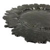 Reef - Glass Charger Plate in Black (Item # 0126)