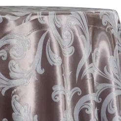Regal Jacquard (Reversible) Table Linen in Dusty Rose