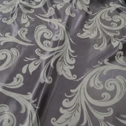 Regal Jacquard (Reversible) Table Linen in Purple Grey