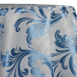 Regal Jacquard (Reversible) Table Linen in Turquoise