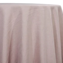 Rustic Linen Table Linen in Blush
