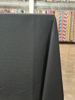 Rustic Linen Table Linen in Black