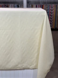 Rustic Linen Table Linen in Ivory