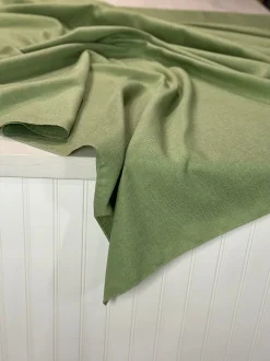 Rustic Linen Table Linen in Sage