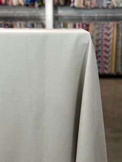 Rustic Linen Table Linen in Silver