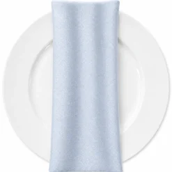 Rustic Linen Table Napkin in Lt Blue