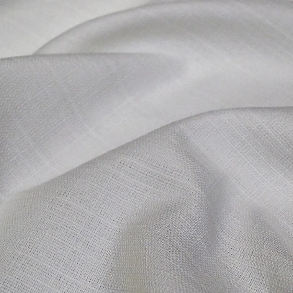 Rustic Linen Table Napkin in White