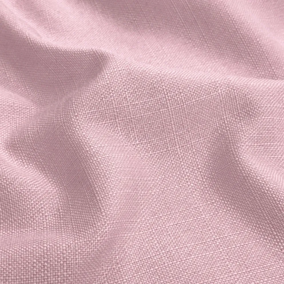 Rustic Linen Table Runner in Lt Pink