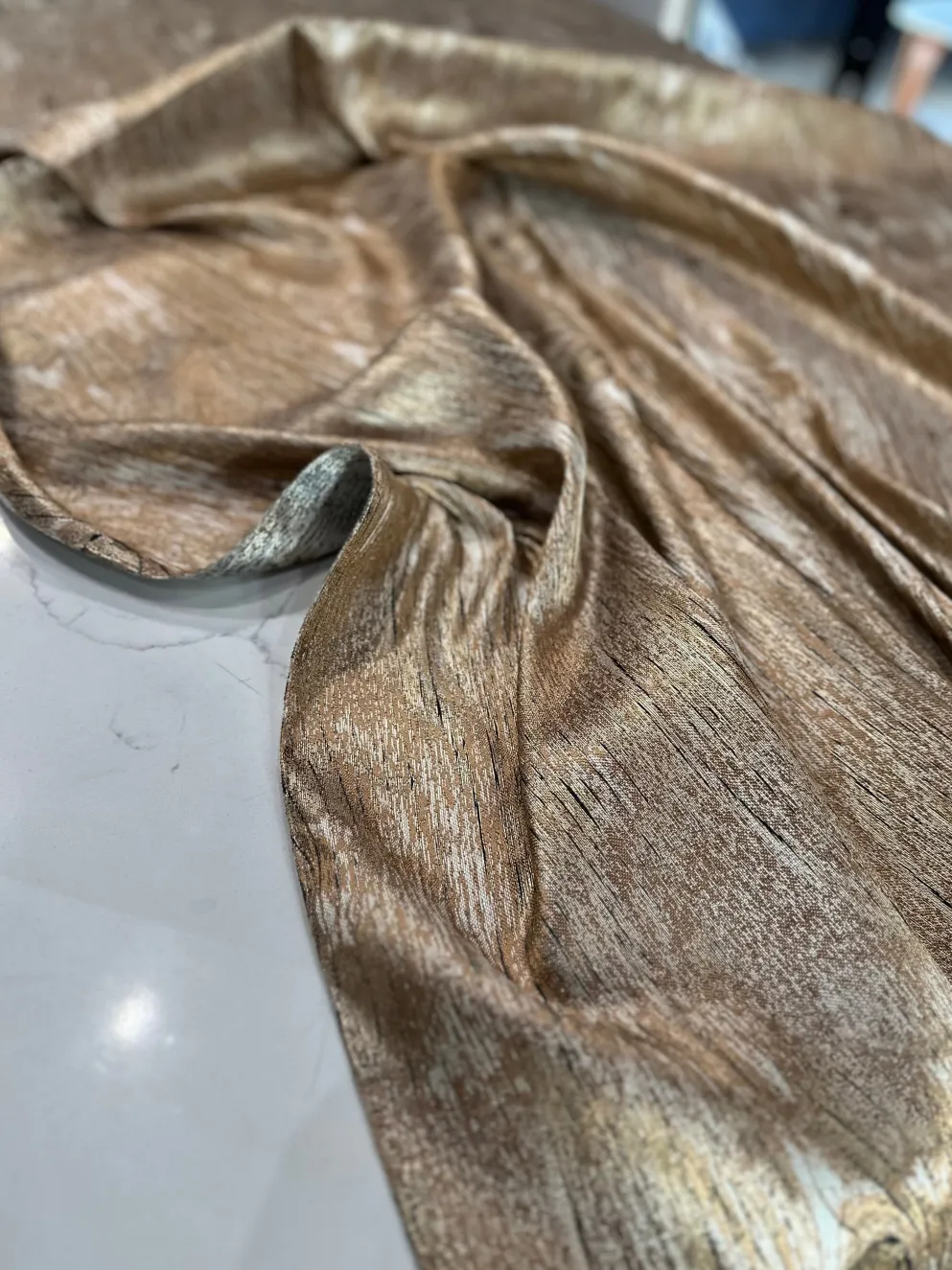 Sahara Jacquard Table Linen in Gold