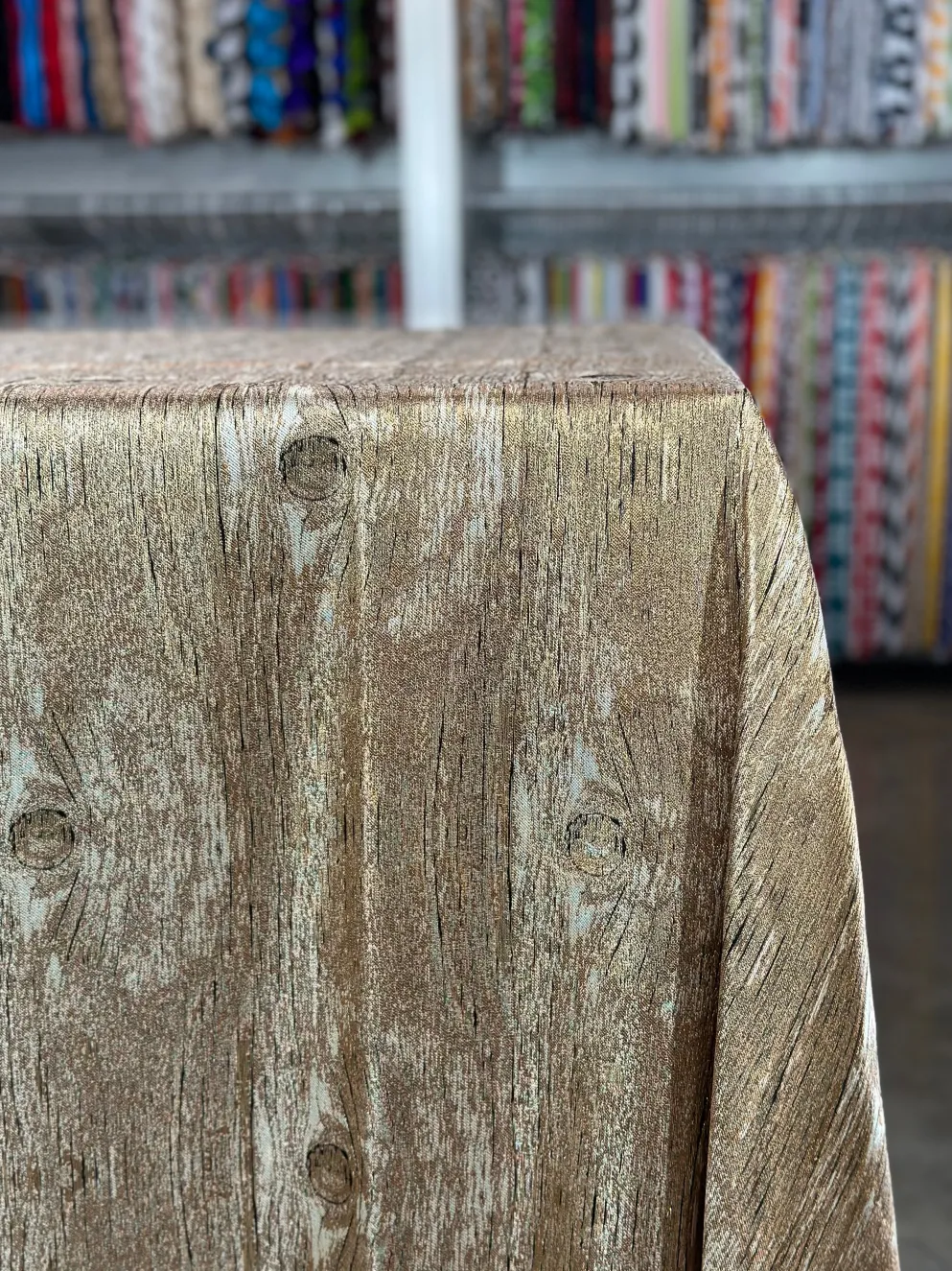 Sahara Jacquard Table Linen in Gold
