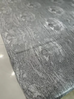Sahara Jacquard Table Linen in Silver