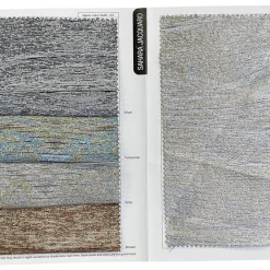 Sahara Jacquard Table Linen in Silver