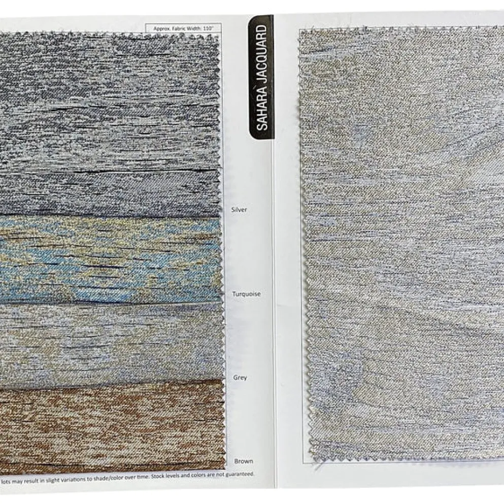 Sahara Jacquard Table Linen in Turquoise