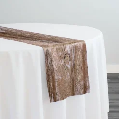 Sahara Jacquard Table Runner in Gold