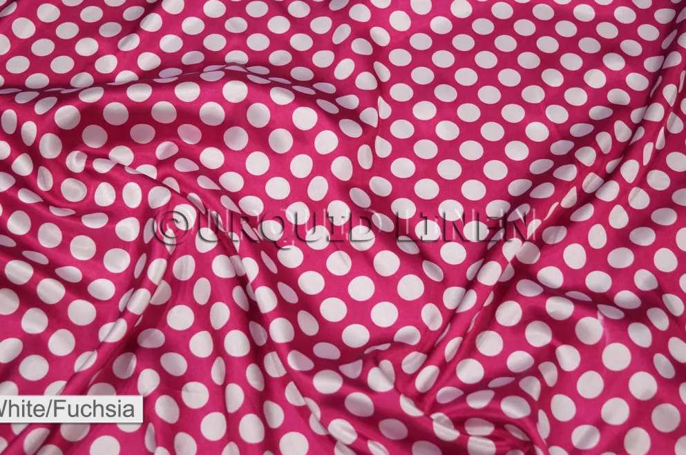 Satin Polka Dot (Charmeuse)