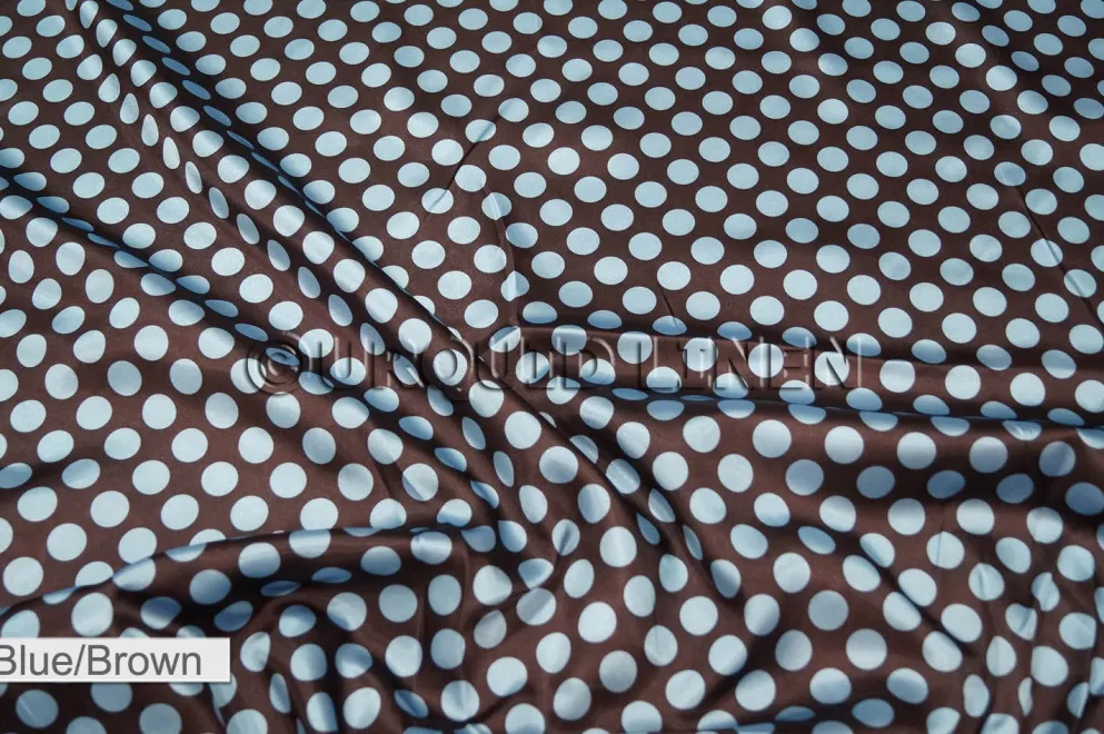 Satin Polka Dot (Charmeuse)