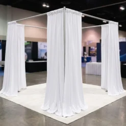 Scuba (Wrinkle-Free) Drapery Panel in White