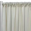 Scuba (Wrinkle-Free) Drapery Panel in Ivory