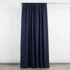 Scuba (Wrinkle-Free) Drapery Panel in Navy