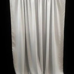 Scuba (Wrinkle-Free) Drapery Panel in Red