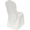 Scuba (Wrinkle-Free) Fitted Banquet Chair Cover in Off White