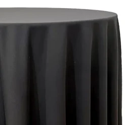 Scuba (Wrinkle-Free) Table Linen in Black