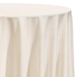 Scuba (Wrinkle-Free) Table Linen in Ivory