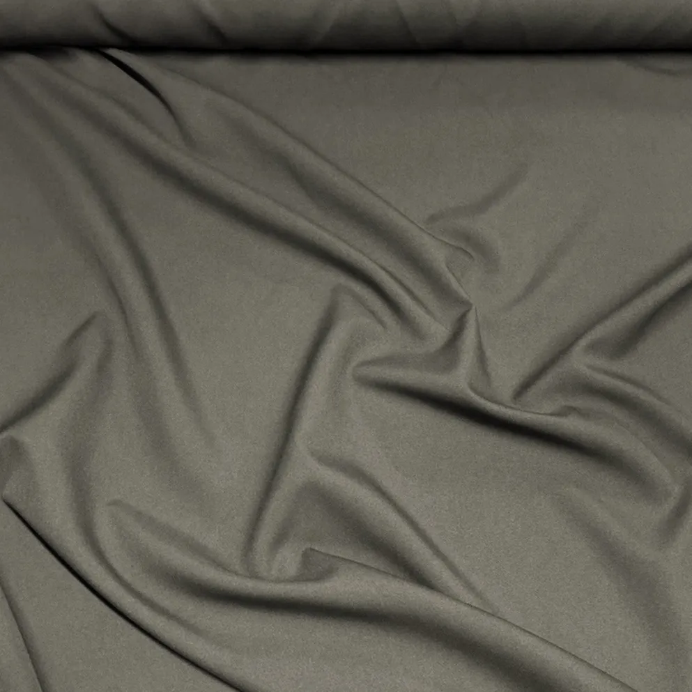 Scuba (Wrinkle-Free) Table Linen in Gun Metal