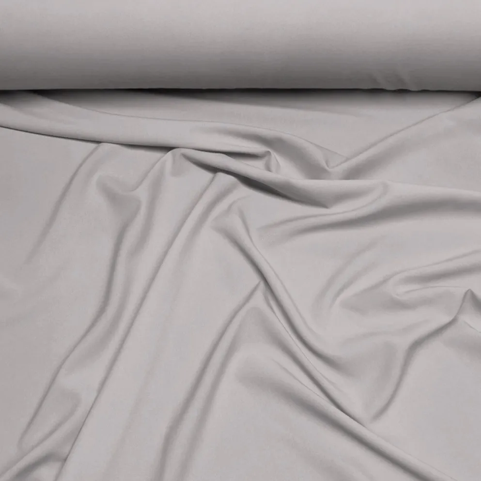 Scuba (Wrinkle-Free) Table Linen in Silver 1310