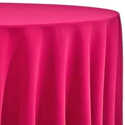 Scuba (Wrinkle-Free) Table Linen in Fuchsia