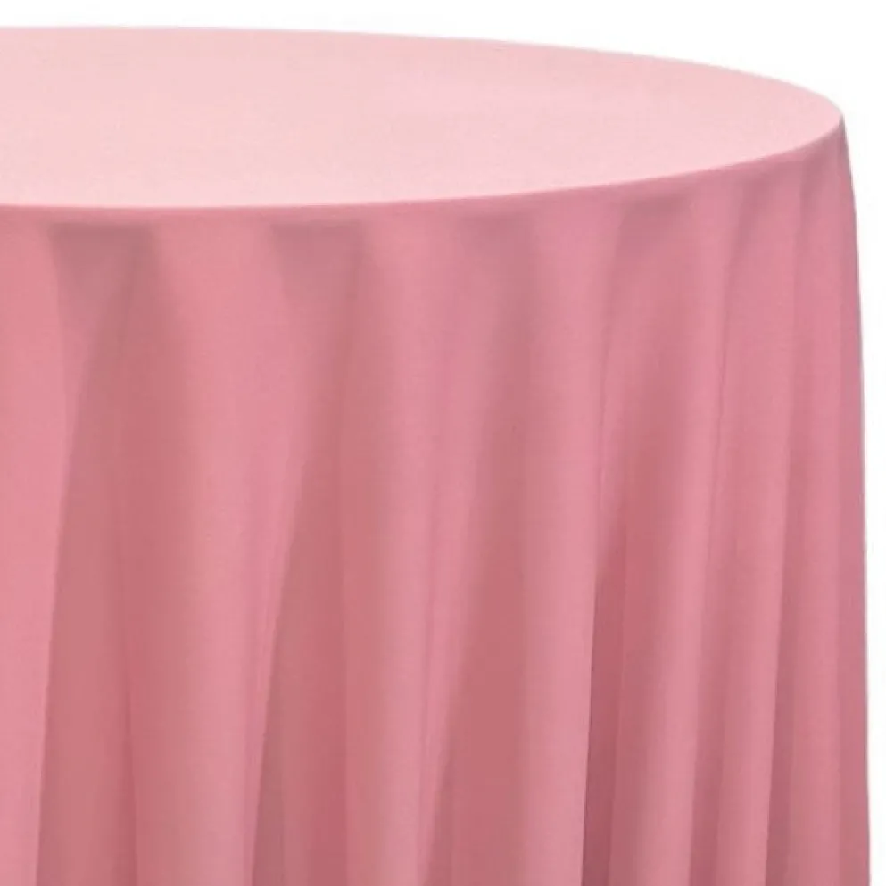 Scuba (Wrinkle-Free) Table Linen in Dusty Rose 1162