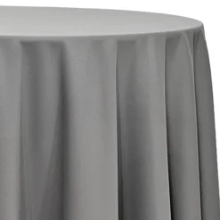 Scuba (Wrinkle-Free) Table Linen in Gray