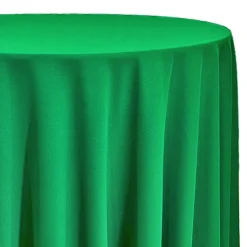 Scuba (Wrinkle-Free) Table Linen in Kelly Green 1260