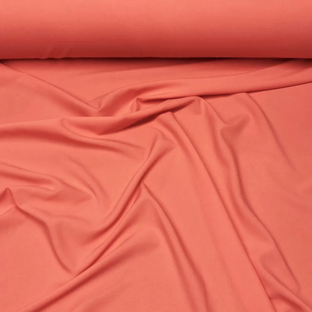 Scuba (Wrinkle-Free) Table Linen in Coral 1202