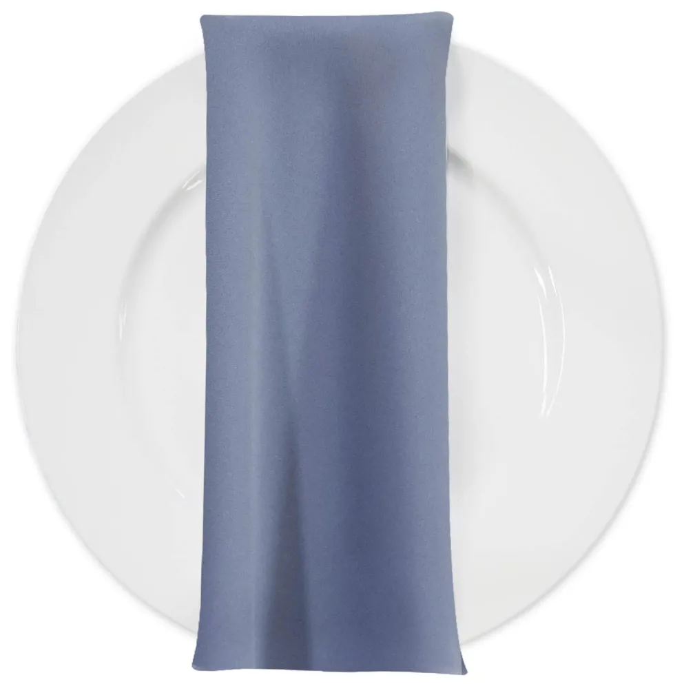 Scuba (Wrinkle-Free) Table Napkin in Deep Blue 116