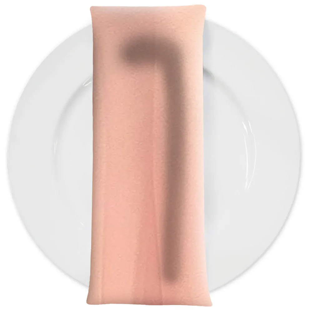 Scuba (Wrinkle-Free) Table Napkin in Blush 1319