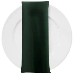 Scuba (Wrinkle-Free) Table Napkin in Hunter Green