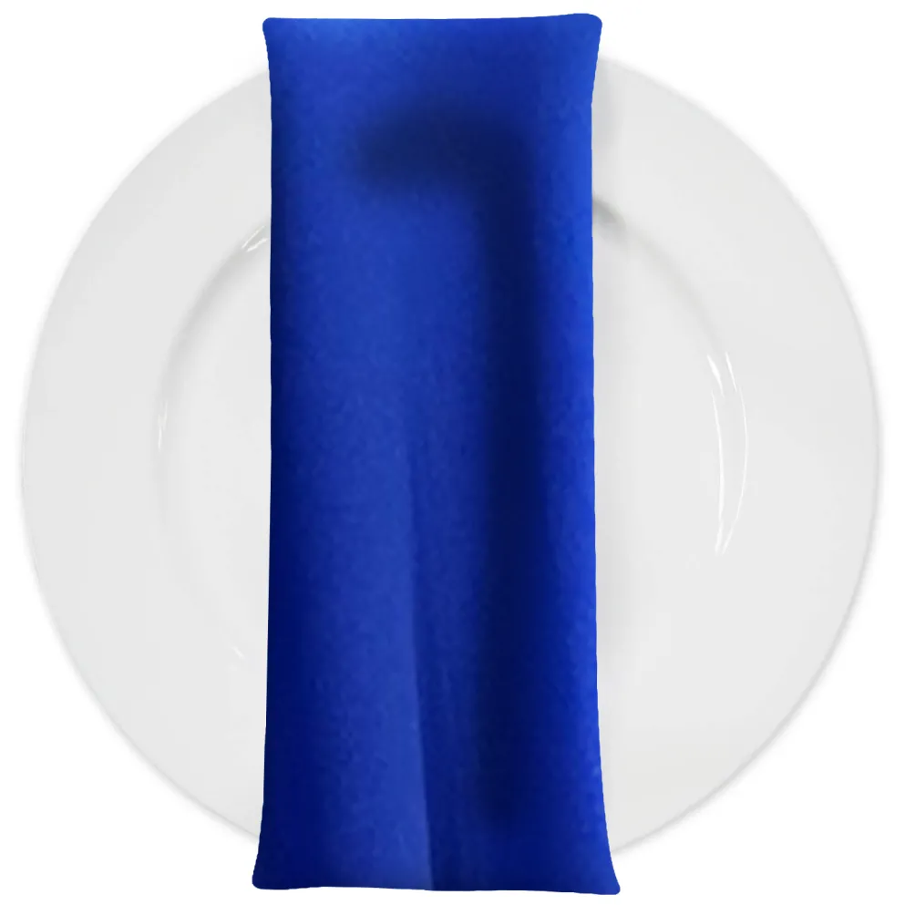 Scuba (Wrinkle-Free) Table Napkin in Royal