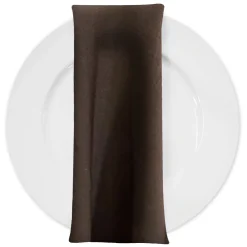 Scuba (Wrinkle-Free) Table Napkin in Brown