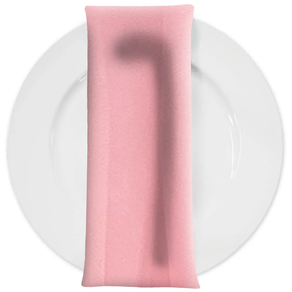 Scuba (Wrinkle-Free) Table Napkin in Pink