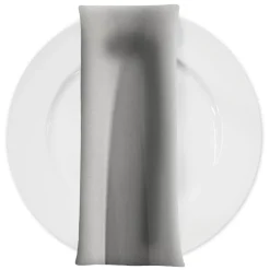 Scuba (Wrinkle-Free) Table Napkin in Silver 1310
