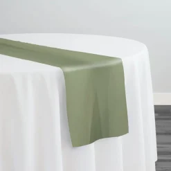 Scuba (Wrinkle-Free) Table Runner in Sage Mint