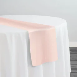 Scuba (Wrinkle-Free) Table Runner in Pink Salmon 1720