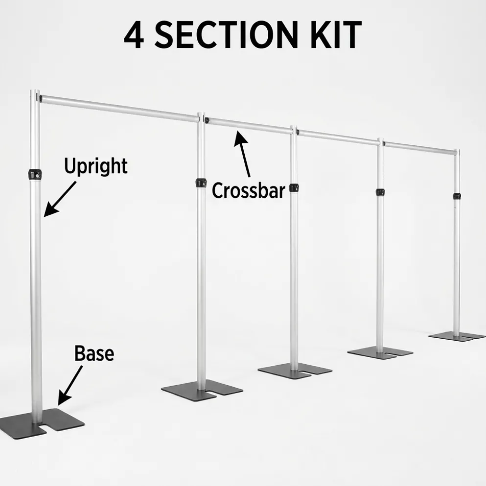 4 Section (28-48 FT Wide)
