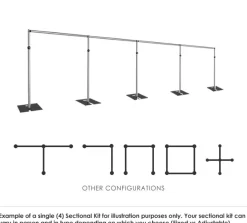 4 Section (28-48 FT Wide)