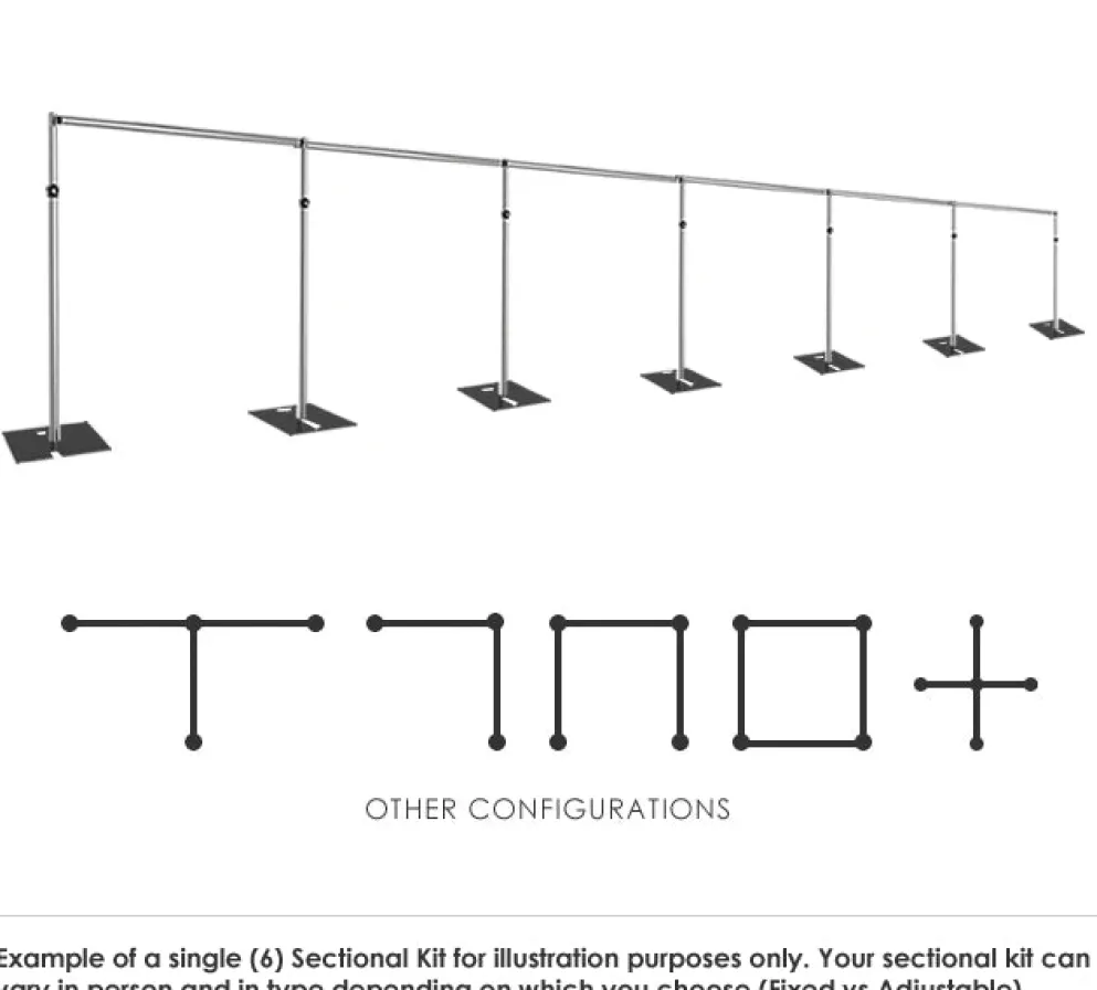 6 Section (42-72 FT Wide)