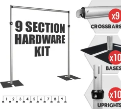 9 Section (63-108 FT Wide)