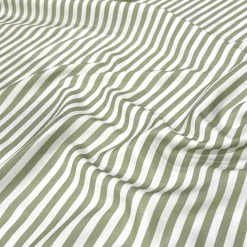 Seersucker (Poly Print) Table Linen in Sage