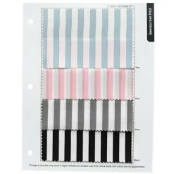 Seersucker (Poly Print) Table Linen in Pink