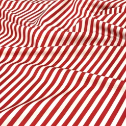 Seersucker (Poly Print) Table Napkin in Red